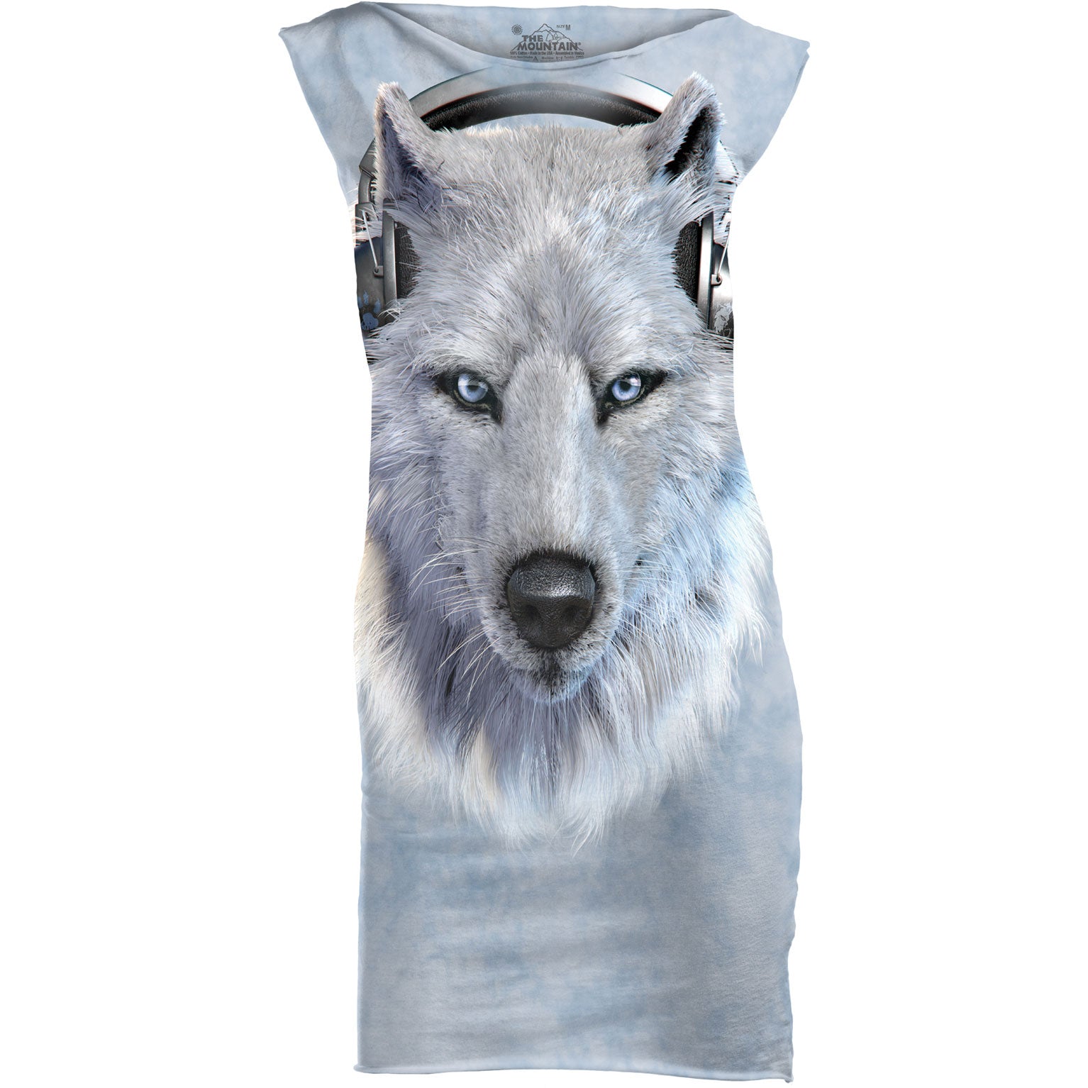 The Mountain White Wolf Dj Small Mint Dress