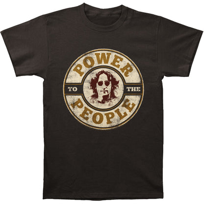 John Lennon Power To The People Slim Fit T-shirt Front
