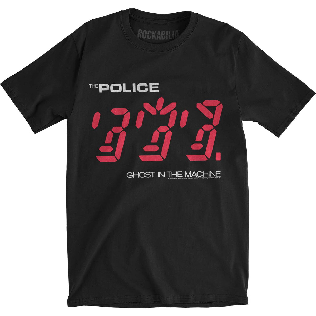 Police Ghost In The Machine Slim Fit T-shirt Front