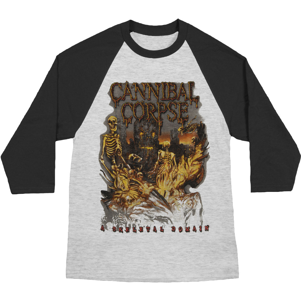 Cannibal Corpse Winter 2015 Baseball Jersey Front