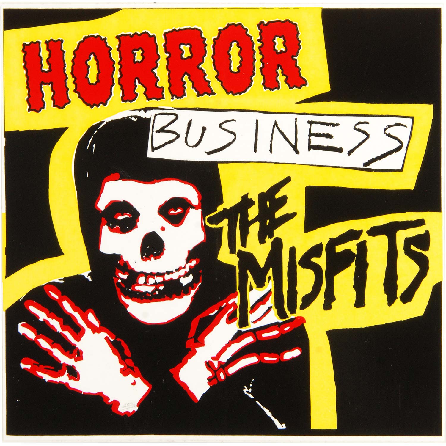 Horror Business Within Black Box (4.25" x 4.25") Sticker