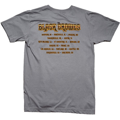 Black Crowes ANKH/2013 Itin. Tour Date T-shirt Back