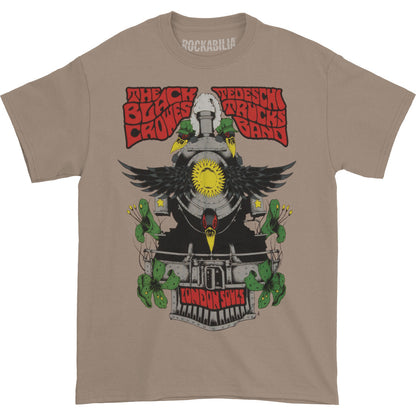 Black Crowes Tedeschi Trucks Train Art Dates Tour T-shirt Front
