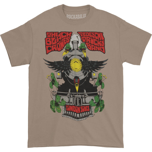 Black Crowes Tedeschi Trucks Train Art Dates Tour T-shirt Front