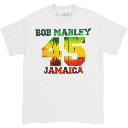 Bob Marley 45 Jamaica T-shirt Front