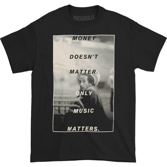 Bob Marley Money Doesn't Matter T-shirt Front