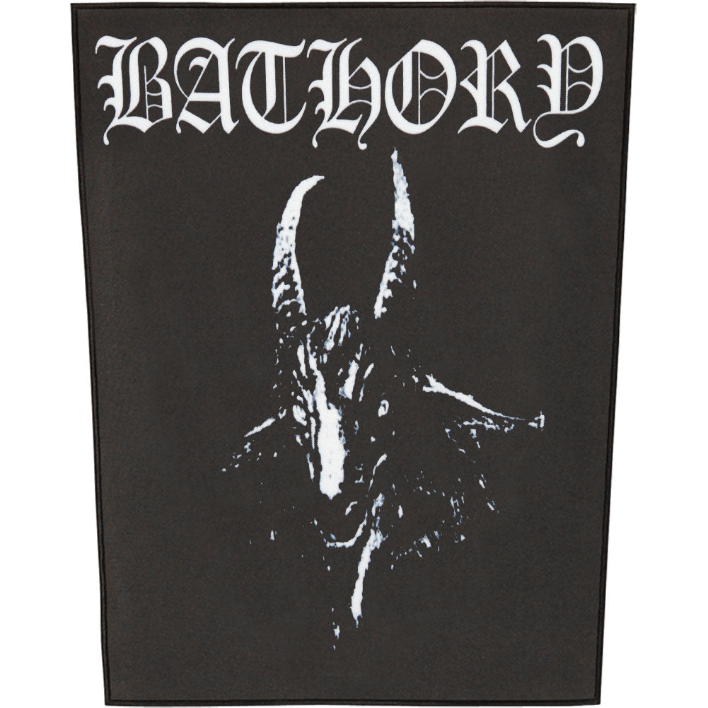 Bathory Goat Back Patch Front