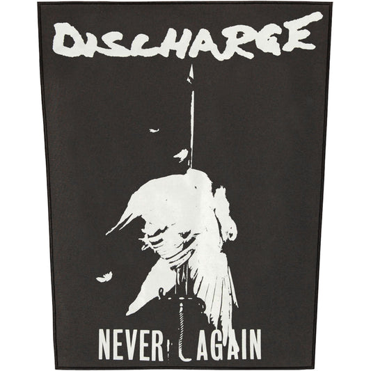 Discharge Never Again Back Patch Back Patch