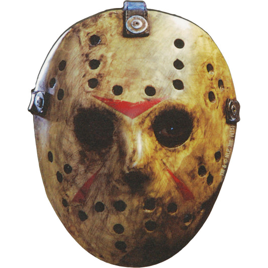 Friday The 13th Mask Magnet Front