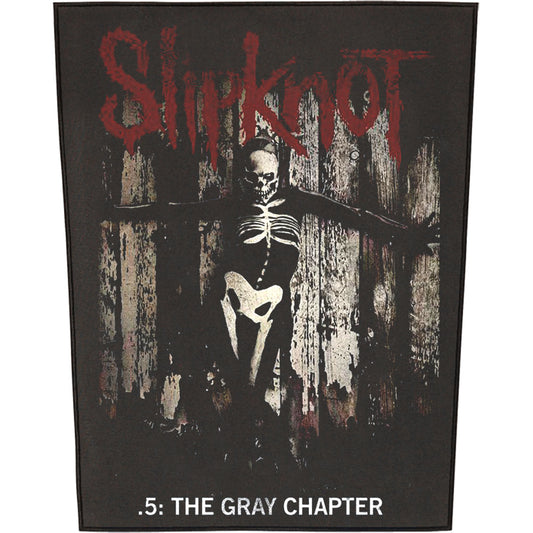 Slipknot .5: The Gray Chapter Back Patch Front