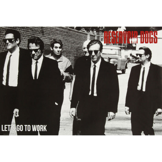 Reservoir Dogs Let's Go Domestic Poster