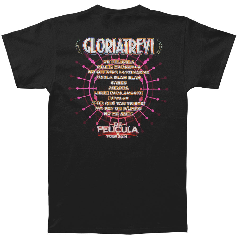Gloria Trevi Photo De Pelicula Songs 2014 Dated T-shirt Back