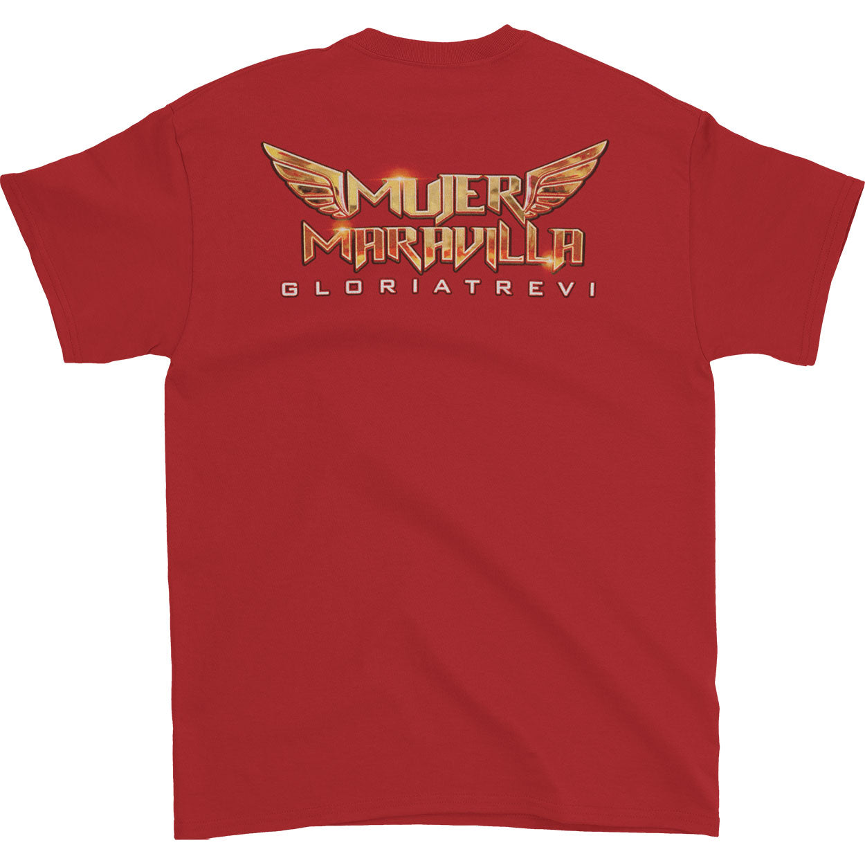 Gloria Trevi Mujer Maravilla T-shirt Back