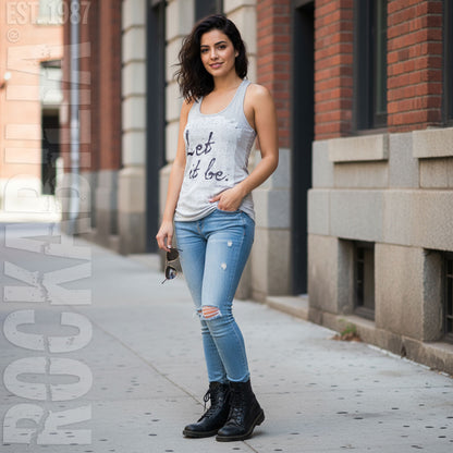 Let It Be Womens Tank