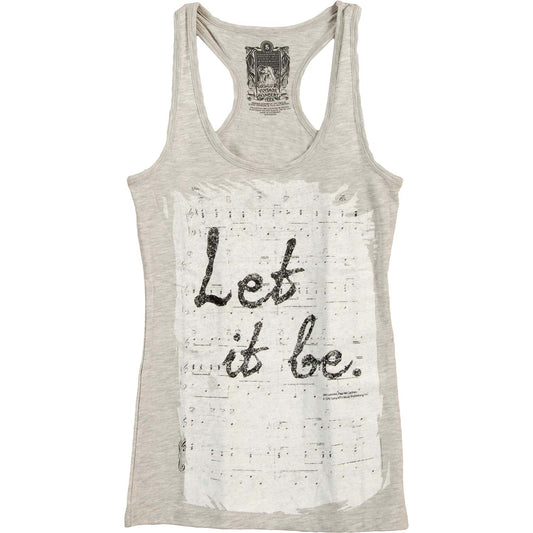 Let It Be Womens Tank