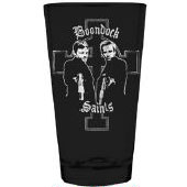 Boondock Saints Brothers Cross Pint Glass