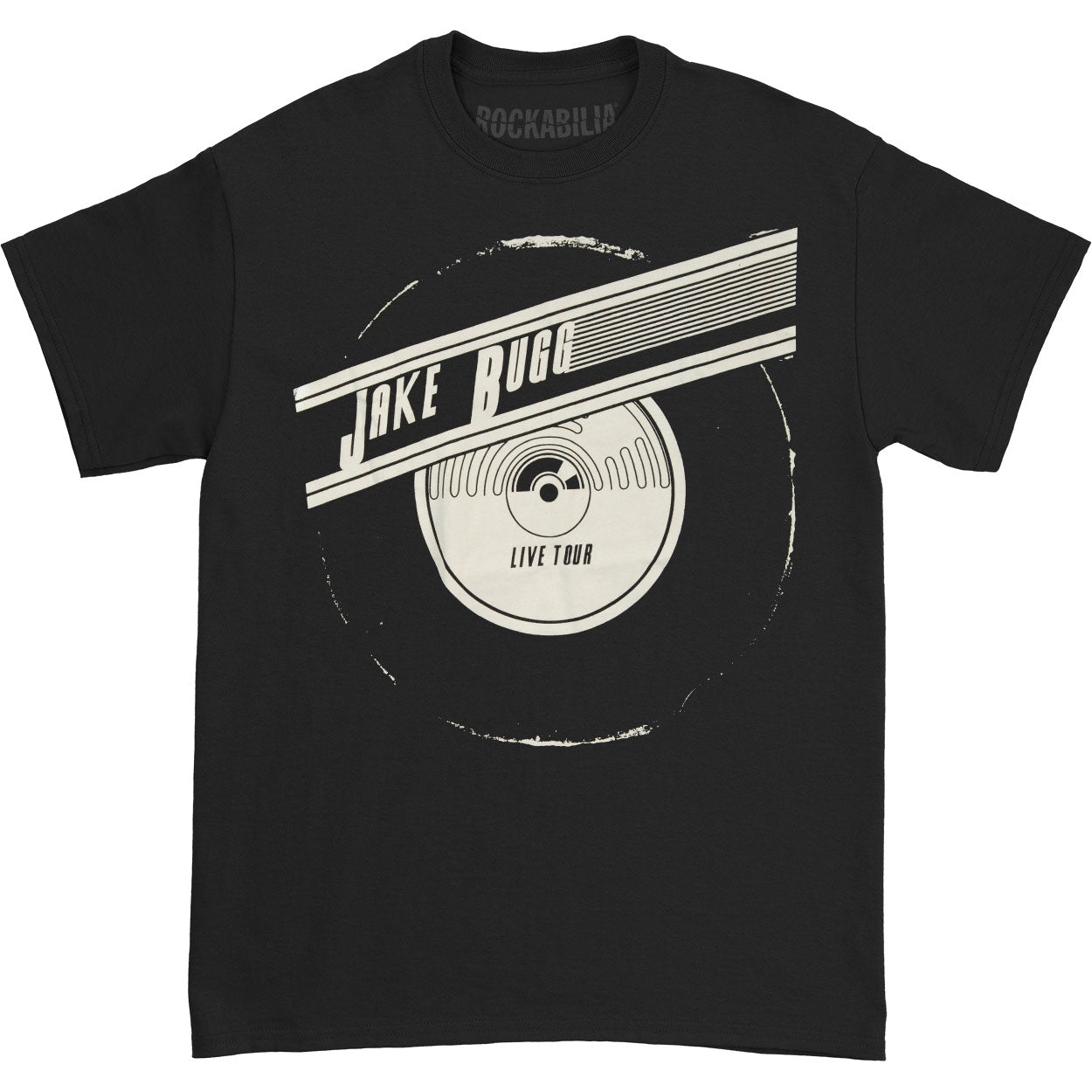 Jake Bugg Retro Vinyl T-shirt Front