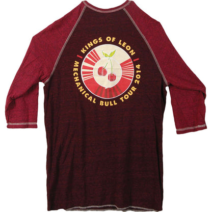 Kings Of Leon 2014 Mechanical Bull Cherry Long Sleeve