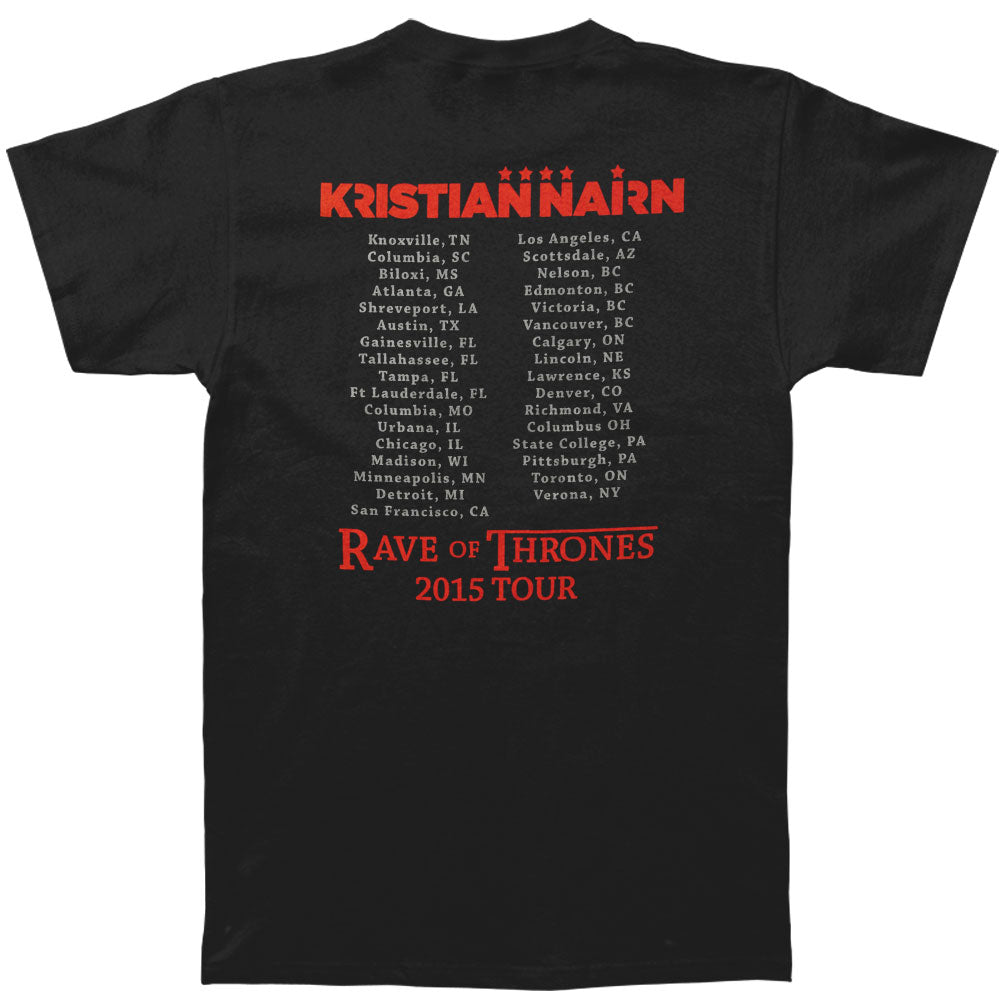 Rave Of Thrones Skull Logo/2015 Date T-shirt