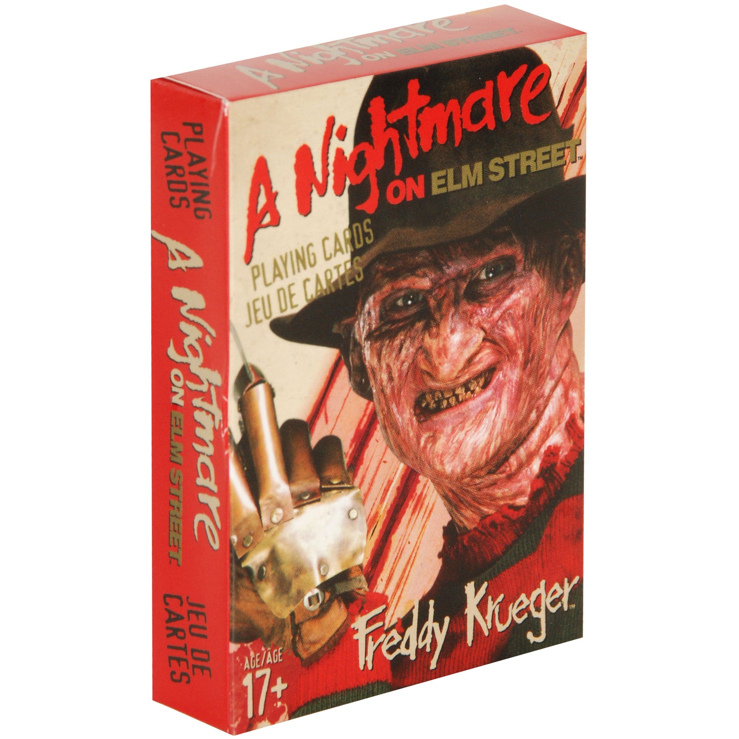Nightmare On Elm Street Freddy Playing Cards