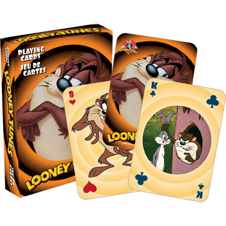 Looney Tunes Taz Playing Cards