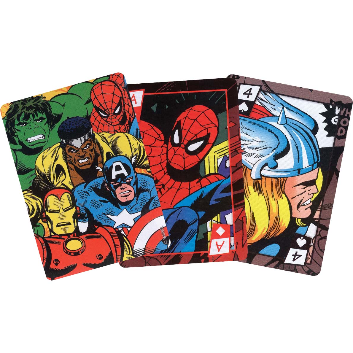 Marvel Comics Heroes Comic Playing Cards