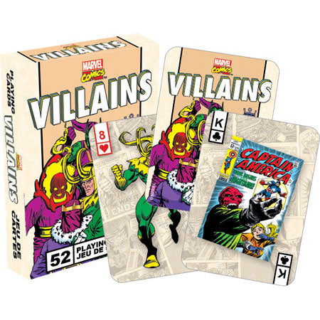 Marvel Comics Villains Retro Playing Cards