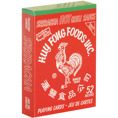 Sriracha Recipes Playing Cards
