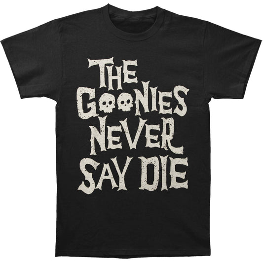 Goonies Never Say Die Skulls Slim Fit T-shirt
