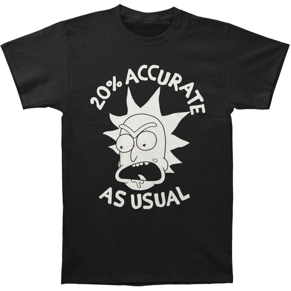 Rick And Morty Only 20% Accurate T-shirt