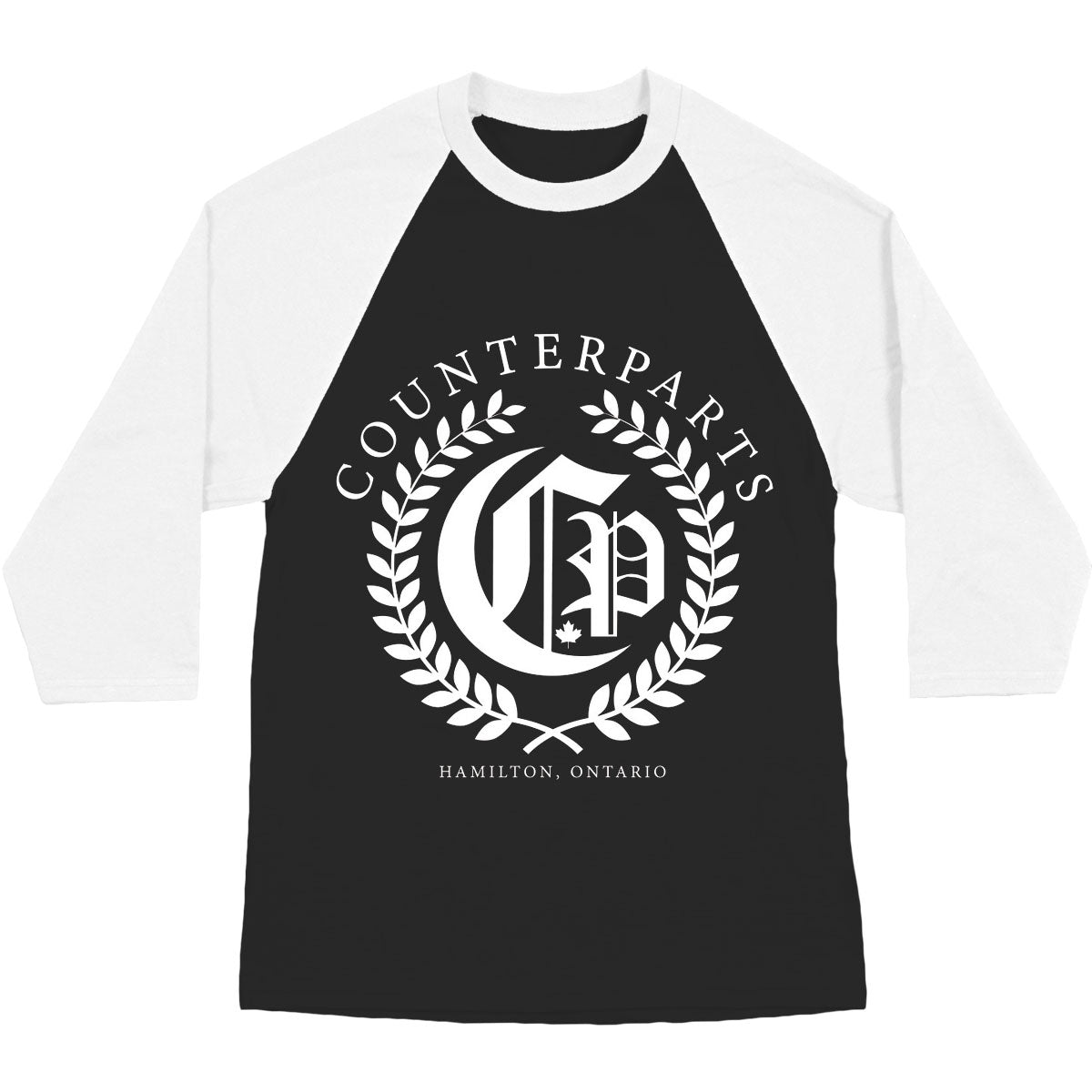 Counterparts Olive Branch Baseball Jersey Front