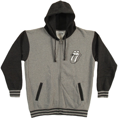 Rolling Stones Tongue Varsity Jacket Front