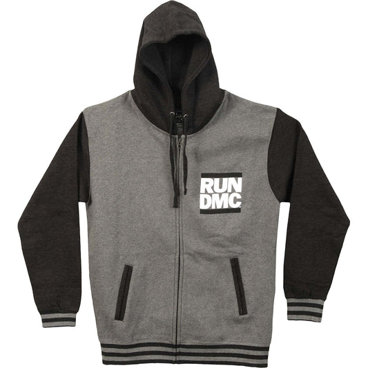 Run DMC Logo Varsity Jacket Front