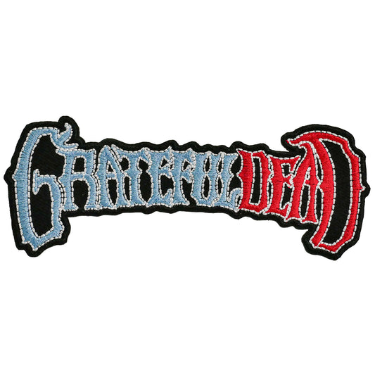 Grateful Dead Logo Embroidered Patch Front