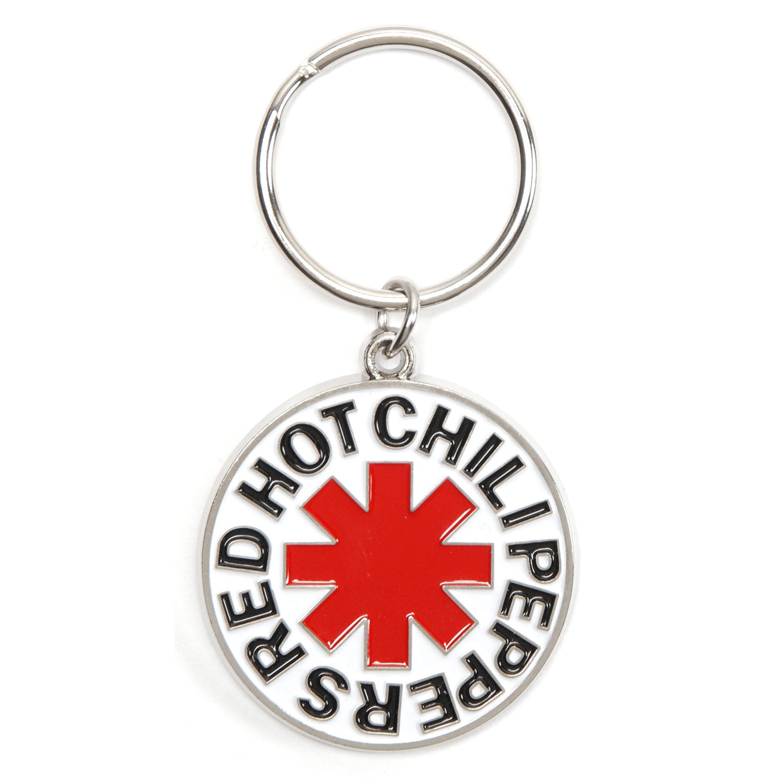 Asterisk Metal Key Chain