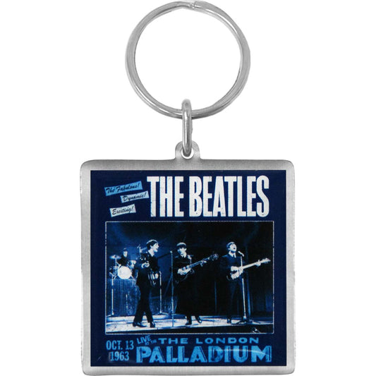 Beatles Palladium Metal Key Chain Front