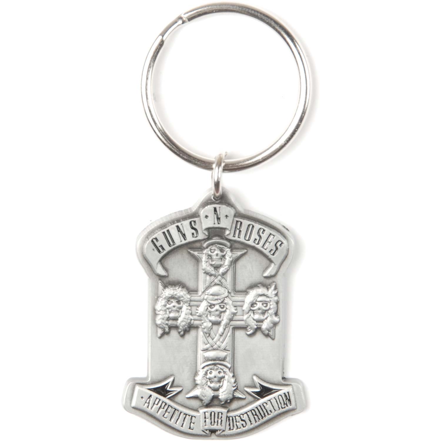 Guns N Roses Appetite Metal Key Chain Front