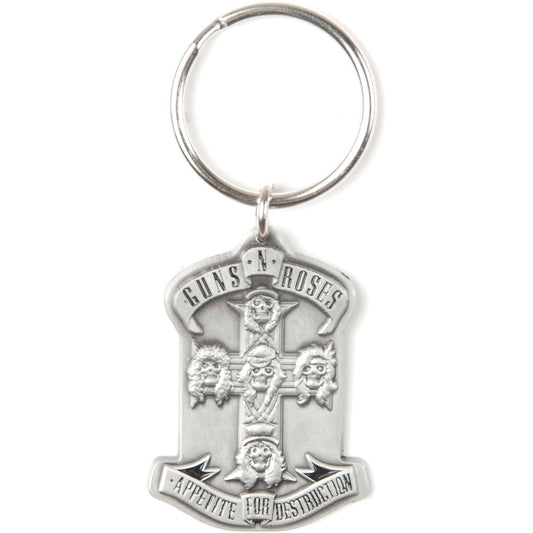 Guns N Roses Appetite Metal Key Chain Front