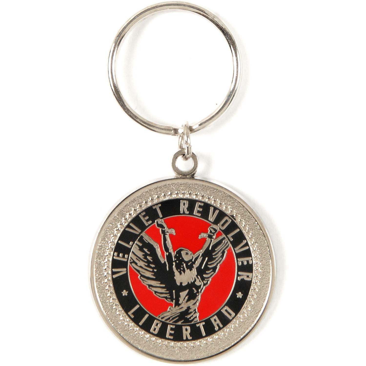Velvet Revolver Libertad Metal Key Chain Front