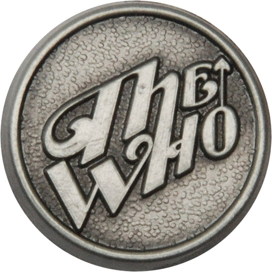 Who Arrow Logo Pewter Pin Badge