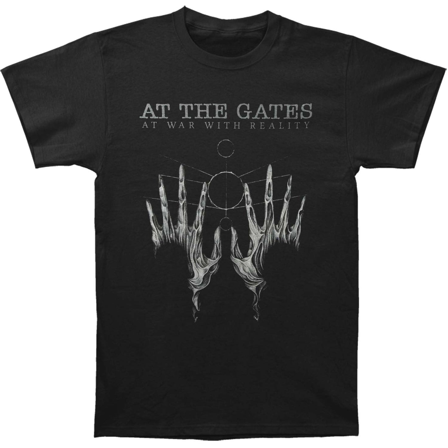 At The Gates At War With Reality T-shirt Front