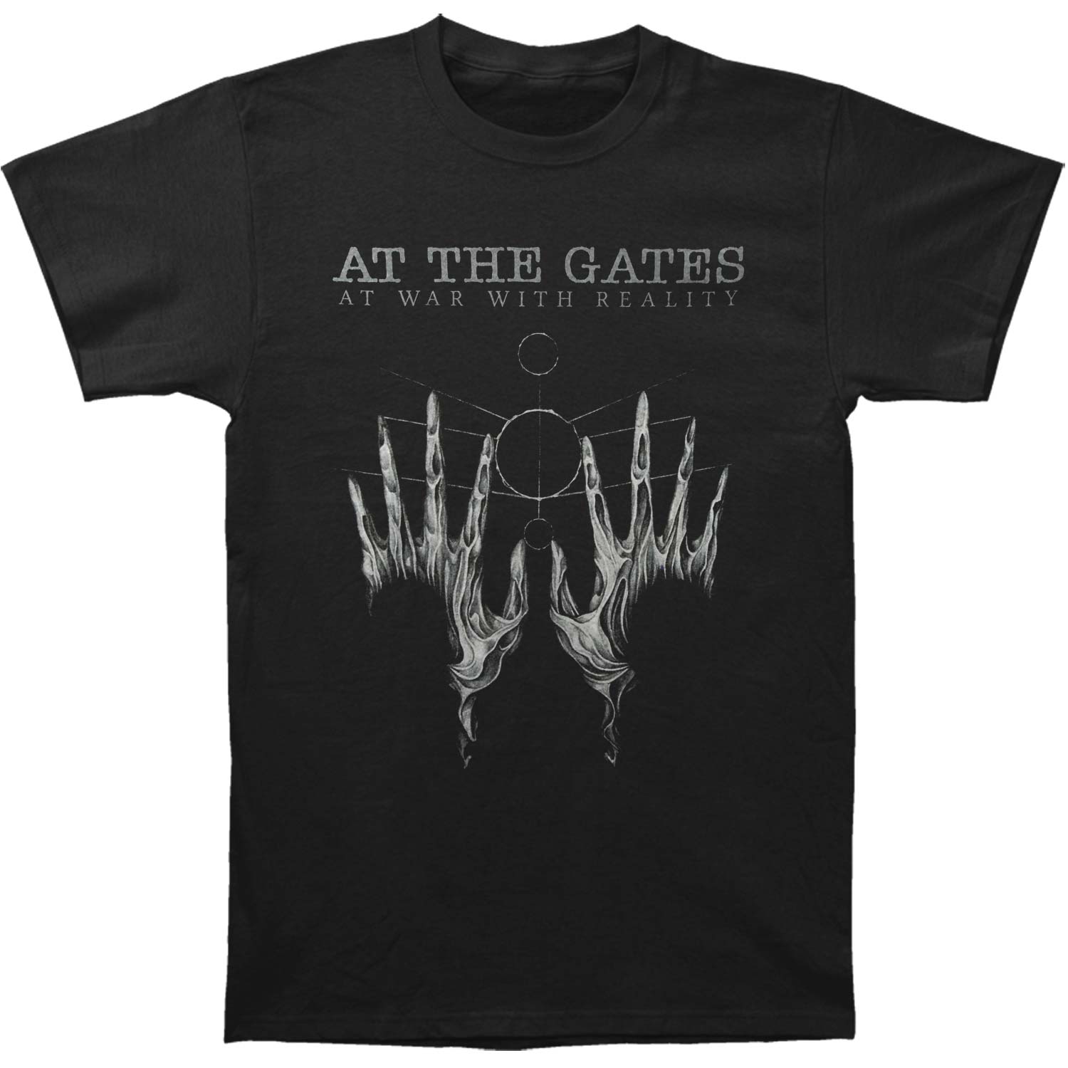 At The Gates At War With Reality T-shirt Front