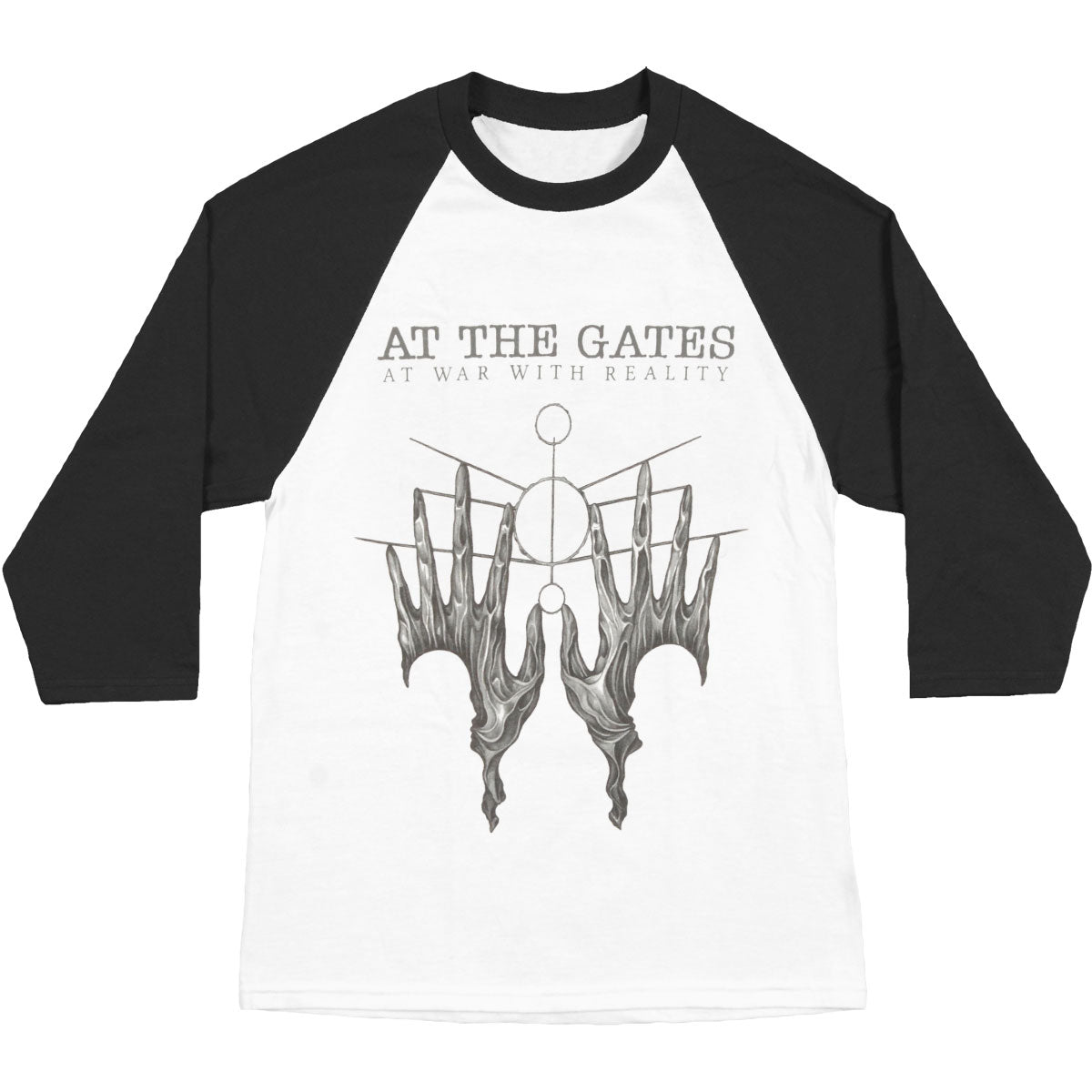 At The Gates At War With Reality Baseball Jersey Front