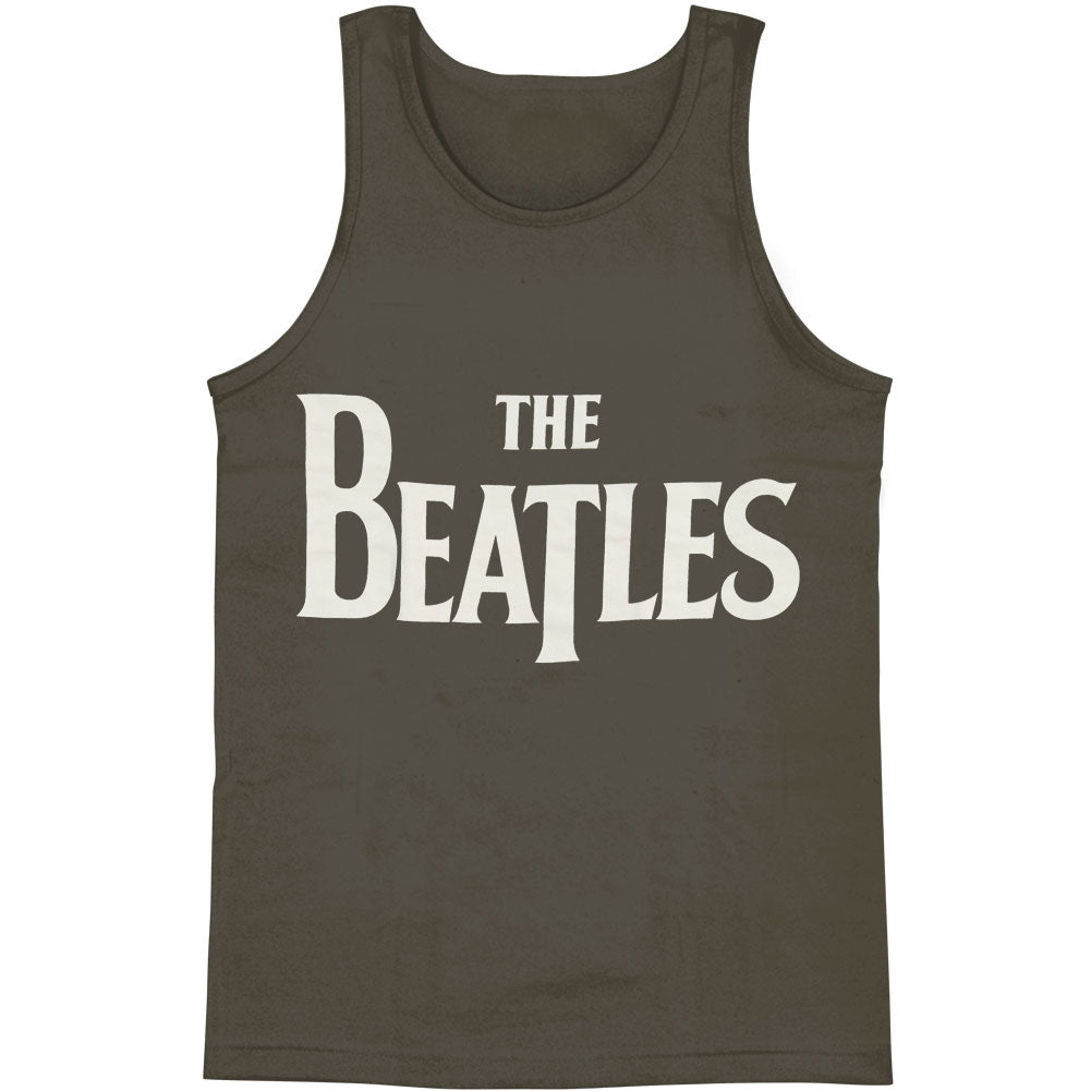 Beatles Logo Mens Tank Front