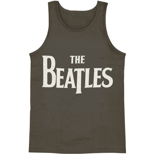 Beatles Logo Mens Tank Front