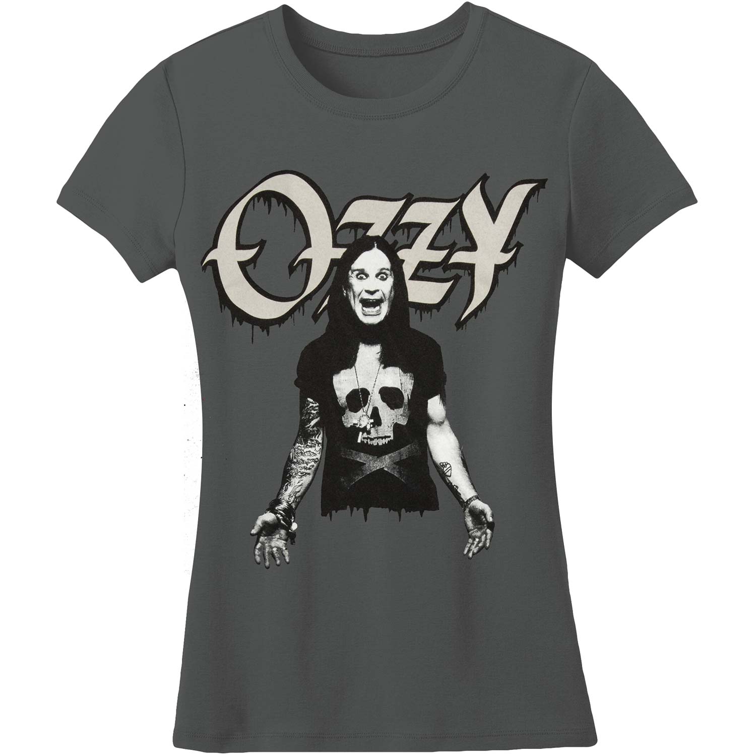 Ozzy Wearing Skull And CB Junior Top
