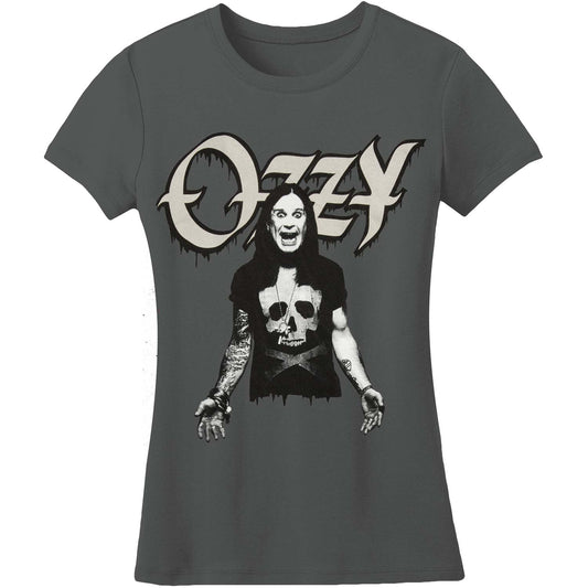 Ozzy Wearing Skull And CB Junior Top