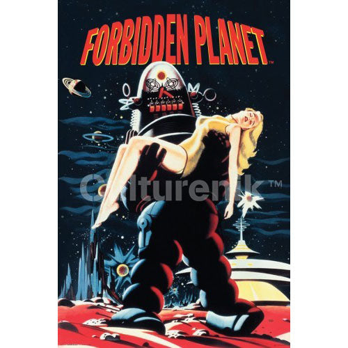 Forbidden Planet Robot Domestic Poster