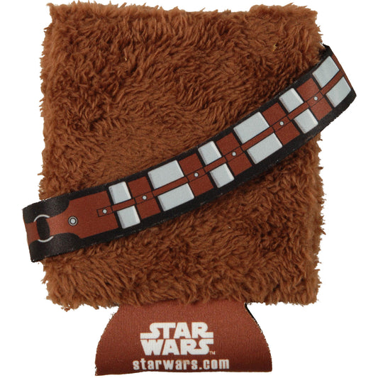 Star Wars Chewbacca Fur Can Cooler Front