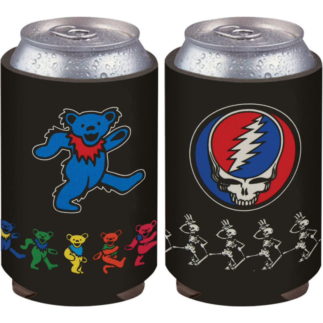 Grateful Dead Border Can Cooler Front